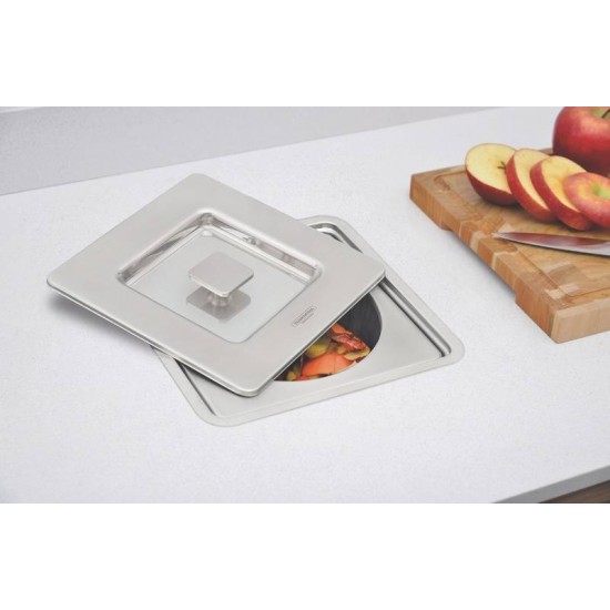 KIT DE INSTALACAO FLUSH PARA LIXEIRA DE EMBUTIR CLEAN SQUARE 5 L TRAMONTINA