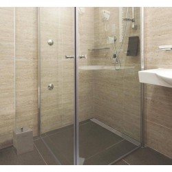 LIXEIRA INOX TRAMONTINA QUADRADA COM ACABAMENTO POLIDO 4.5L