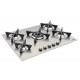 COOKTOP A GAS EM AÇO INOX COM ACEND. AUTOMÁTICO 5 QUEIMADORES TRAMONTINA
