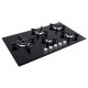 COOKTOP A GAS EM VIDRO TEMPERADO  COM ACEND. AUTOMÁTICO 5 QUEIMADORES  TRAMONTINA