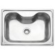 CUBA SOBREPOR TRAMONTINA ACO INOX ACETINADO 68X50CM LIXEIRA EMBUTIR 5L TABUA MADEIRA DOSADOR DE SABA