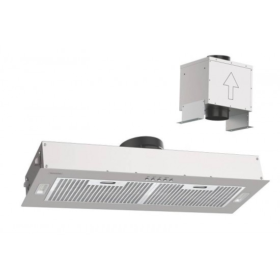 COIFA DE EMBUTIR TRAMONTINA INCASSO 75 SPLIT EM AÇO INOX 220V 75 CM
