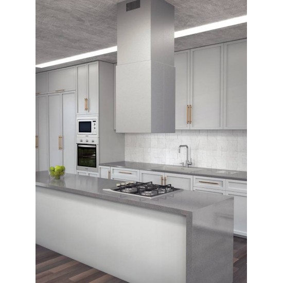 COIFA DE ILHA SQUARE ISLA 40 SILENT EM AÇO INOX 220V TRAMONTINA