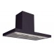 COIFA DE PAREDE DRITTA BLACK 90 EM AÇO INOX PRETA 90CM TRAMONTINA 220V